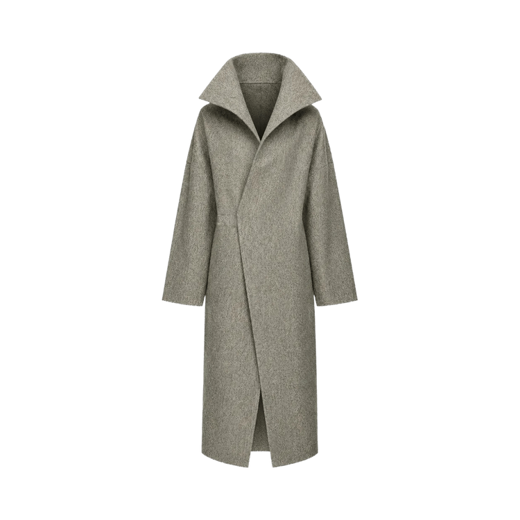 Rick Owens Dracucollar Belted Coat "Tan"