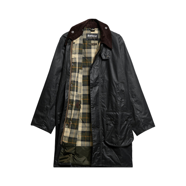 Barbour Border Wax Jacket "Sage"