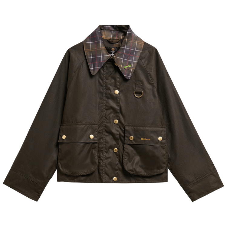 Barbour Icons Quilted Spey Wax "Olive/Classic"