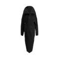 Rick Owens Dracucollar Belted Coat "Black"