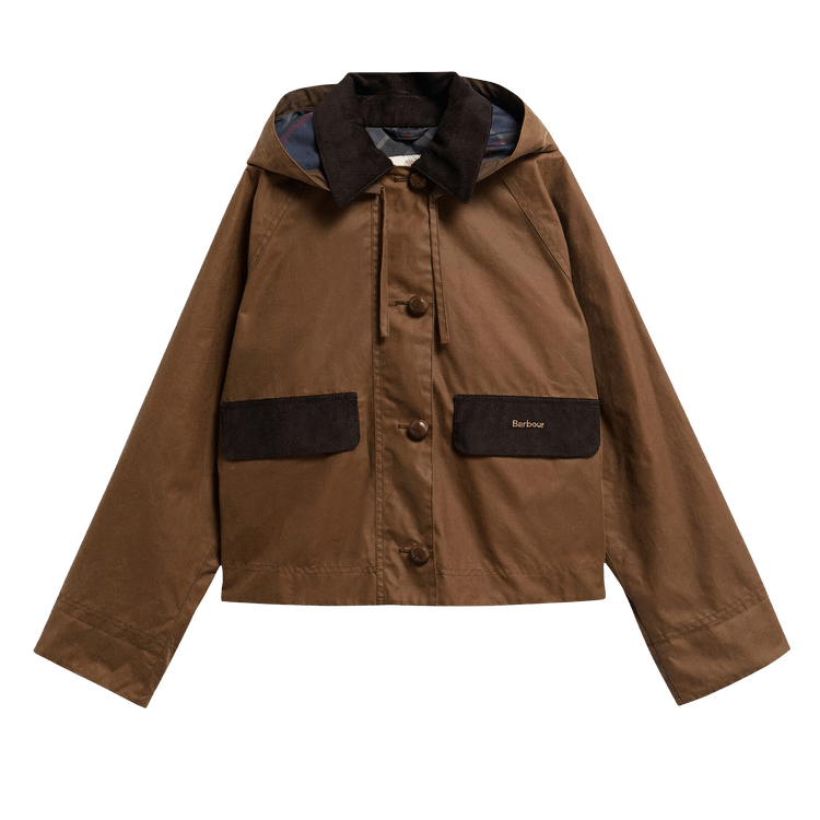 Barbour Adina Wax Jacket "Tan/Shadow Classic"