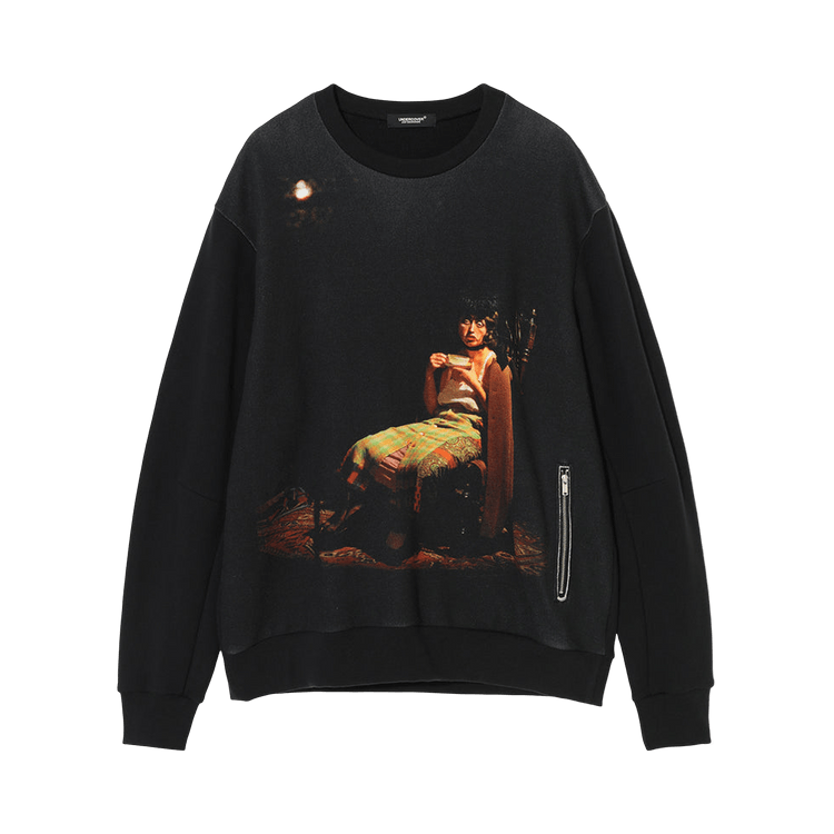 Undercover Cindy Sherman Distressed Sweatshirt "Charcoal"