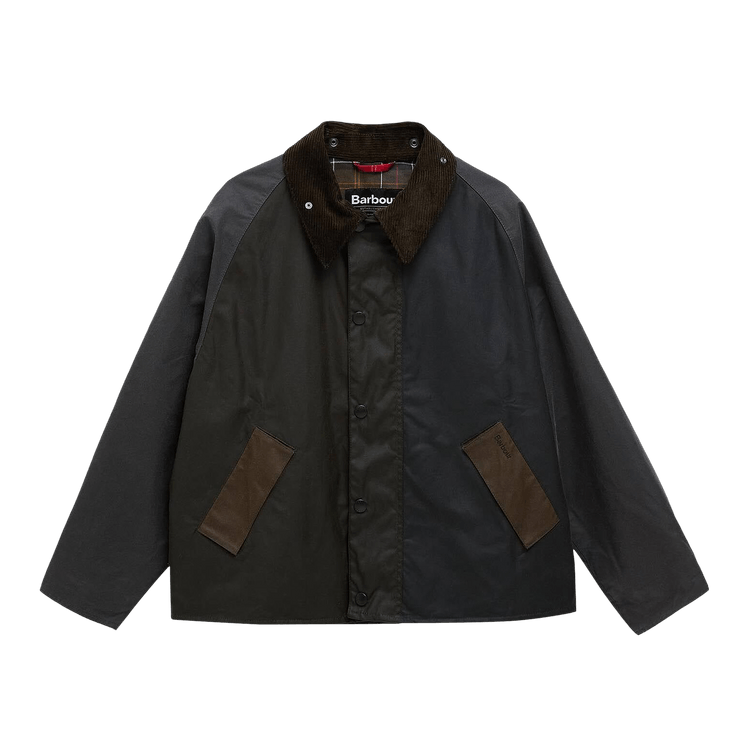 Barbour Patchwork Transport Wax "Sage/Multicolor"