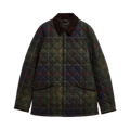 Barbour Icons Tartan Heritage Liddesdale Quilted Jacket "Classic Tartan"