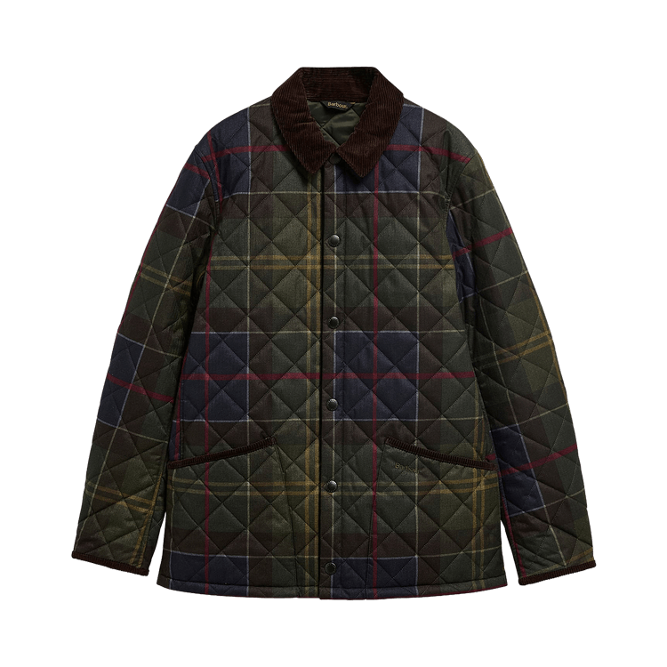 Barbour Icons Tartan Heritage Liddesdale Quilted Jacket "Classic Tartan"