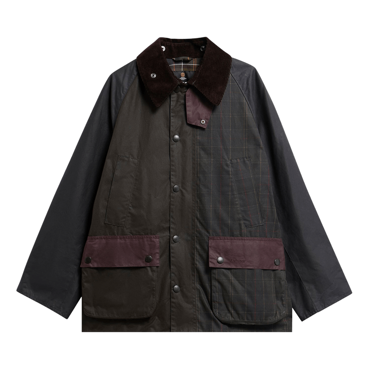 Barbour Patchwork Bedale Wax "Tartan Multicolor"