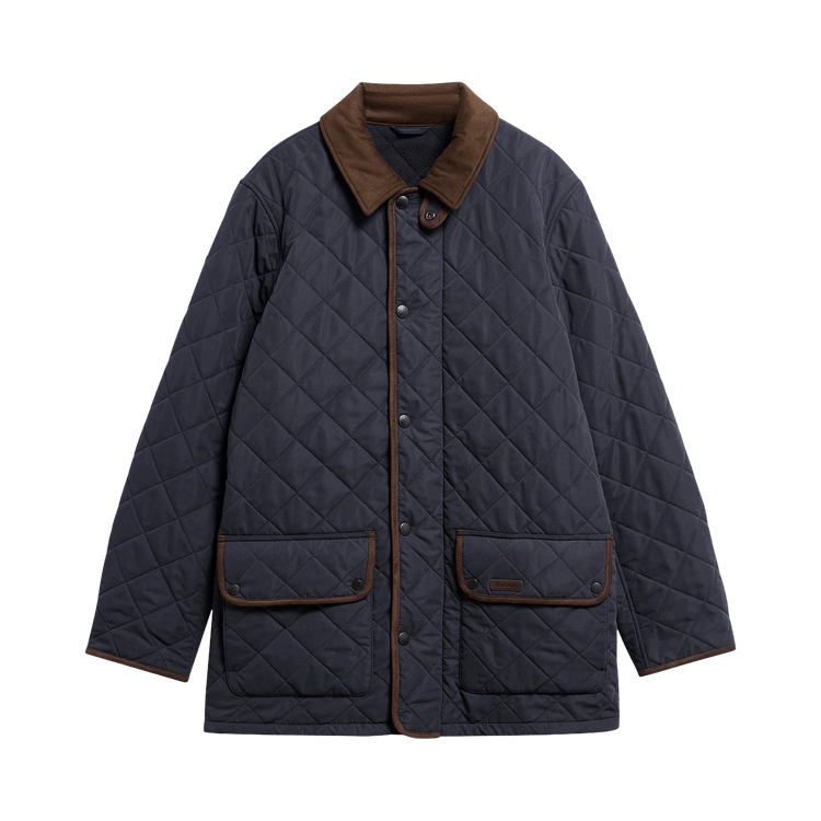 Barbour Thuirsby Polarquilt Jacket "Dark Navy"