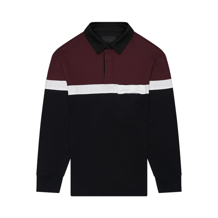 Simone Rocha Bow Stripe Rugby Shirt "Red/Black"