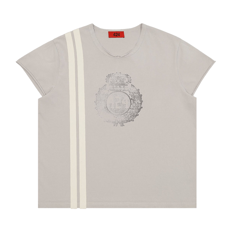 424 Capped Thermal Tee "Cold Grey"