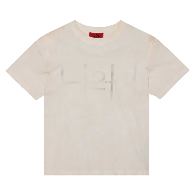 424 Stick Tee "Dirty White"