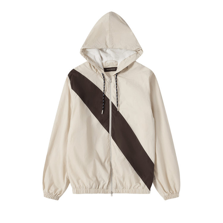 Wales Bonner Kalpa Anorak "Oyster/Dark Brown"