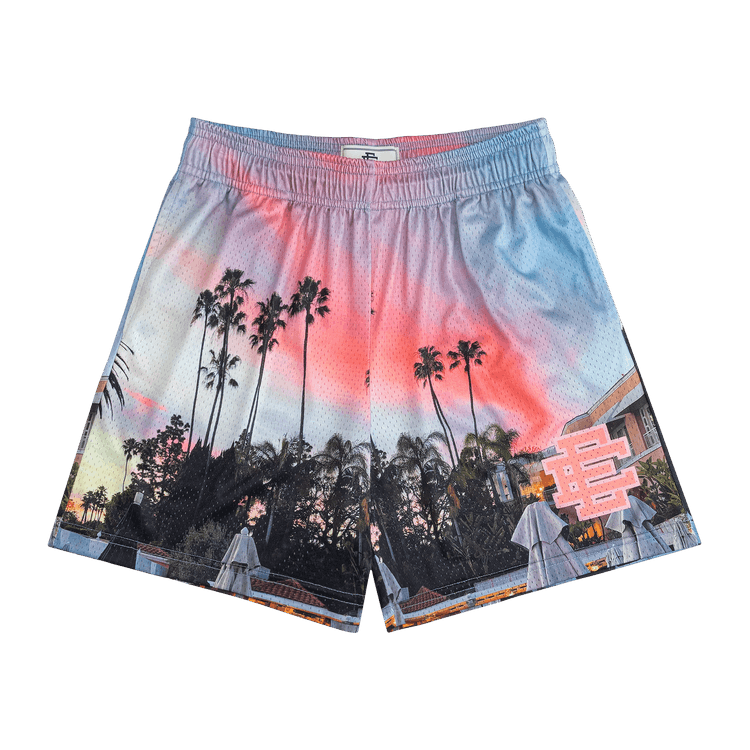Eric Emanuel EE Basic Short "Sunset Palm TrEEs"
