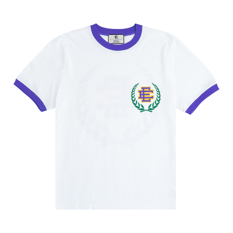 Eric Emanuel EE Ringer T-Shirt "Purple"