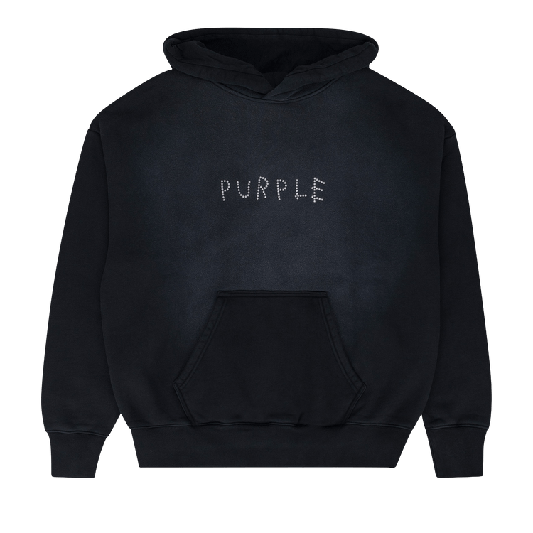 PURPLE BRAND HWT Fleece Hoodie "Black"