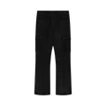 PURPLE BRAND Coated Cargo Flare Jeans "Black"