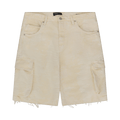 PURPLE BRAND Jacquard Cargo Shorts "Ivory"