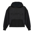 PURPLE BRAND Shadow Wordmark Oversized Hoodie "Black"