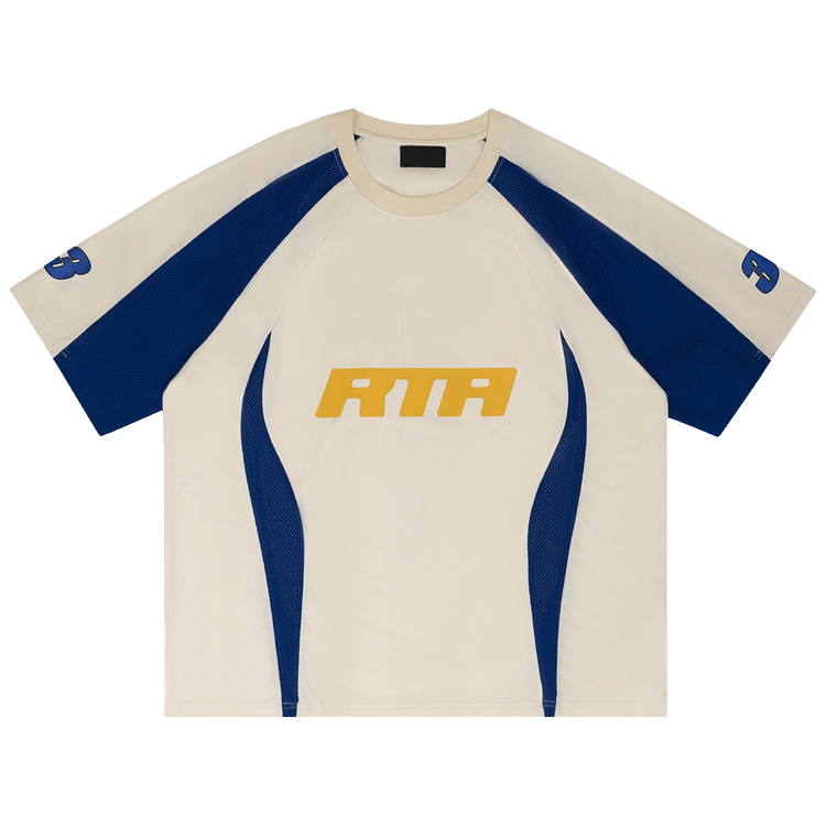RtA Fusion Fonda T-Shirt "Bone/Navy"