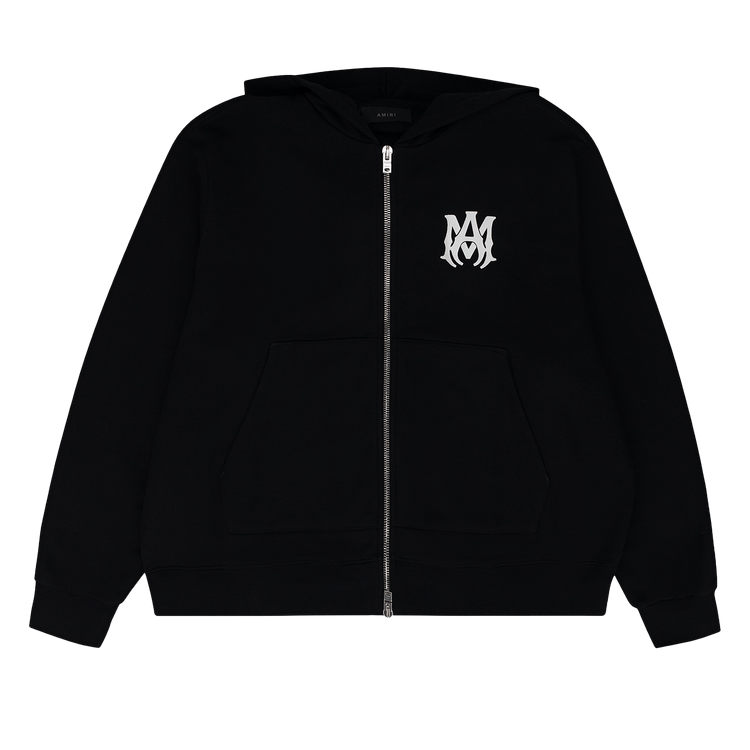 Amiri MA Core Zip Hoodie "Black"