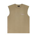 PURPLE BRAND Textured Jersey Sleeveless "Tan"