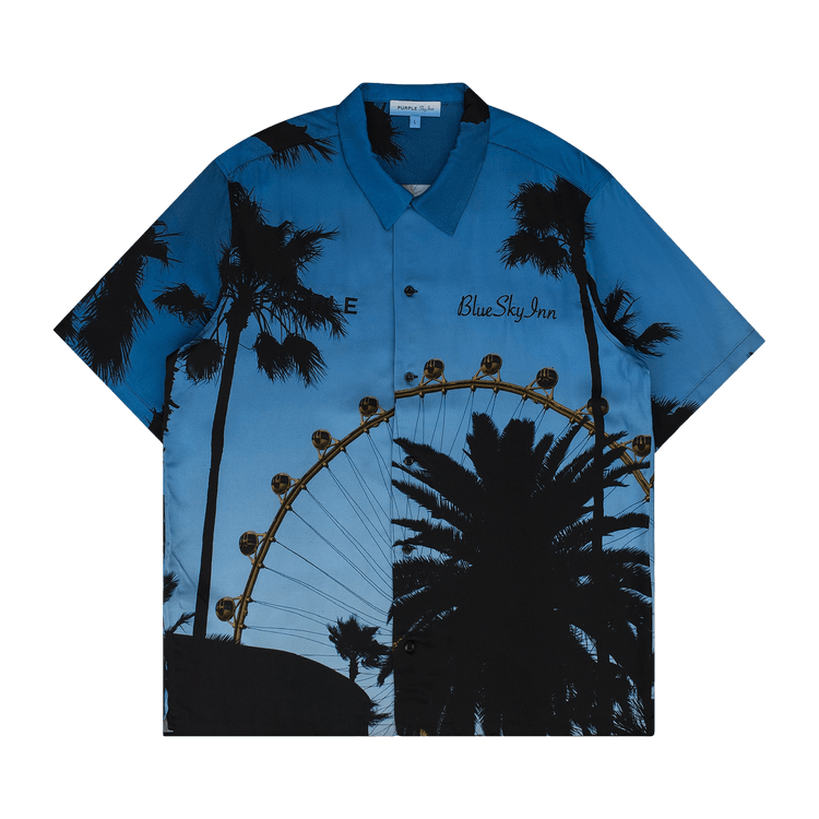 PURPLE BRAND x Blue Sky Shirt "All Over Print"