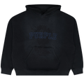 PURPLE BRAND French Terry Arc Logo Hoodie "Black"