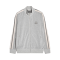Palm Angels x Moncler Zip Up Cardigan "Light Grey"