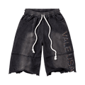 Vale Forever DIY USA Sweat Shorts "Black"