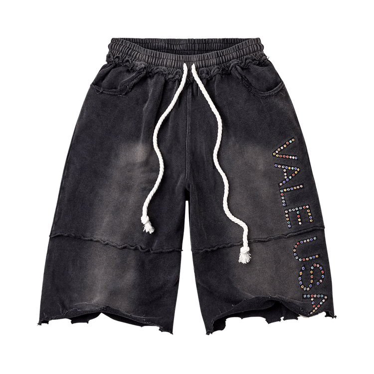 Vale Forever DIY USA Sweat Shorts "Black"