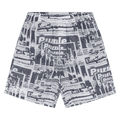 PURPLE BRAND Lyocell Pull On Shorts "Multicolor"