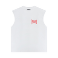PURPLE BRAND Oversized Cut Off Tee "Off White"