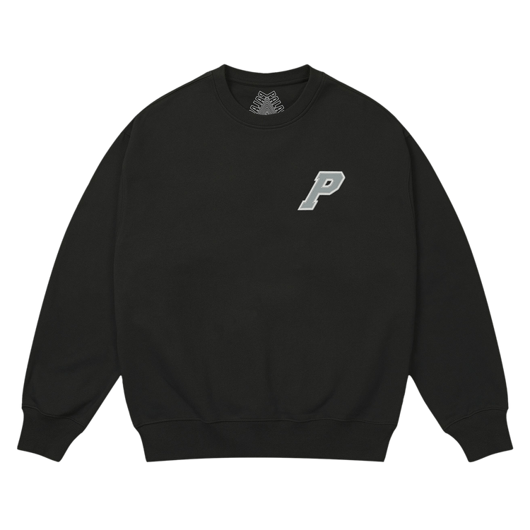 Palace P3 Stitch Crew "Black"