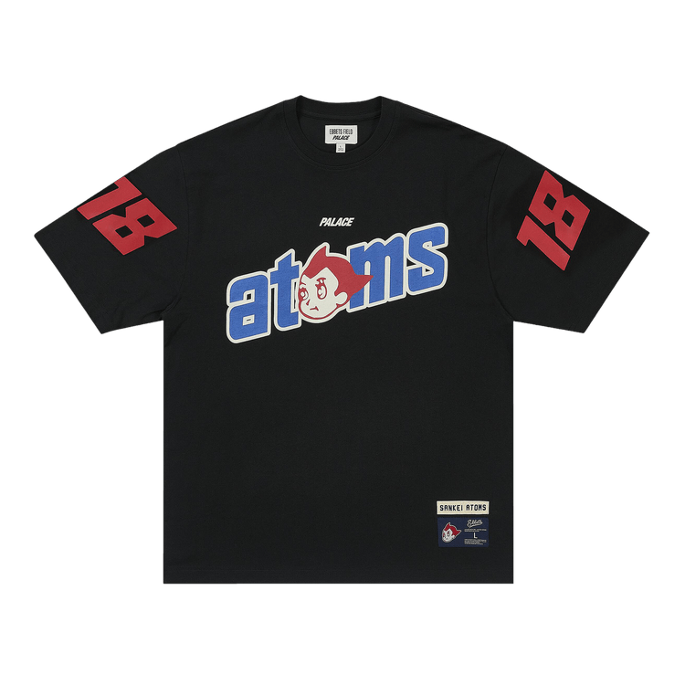Palace x Ebbets Field Flannels Sankei Atoms T-Shirt "Black"