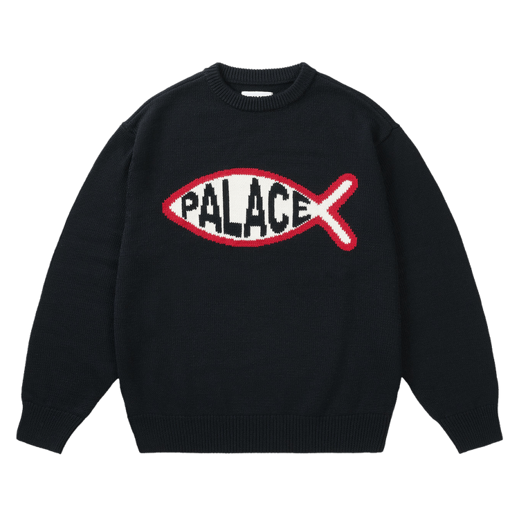 Palace Plaice Knit "Black"