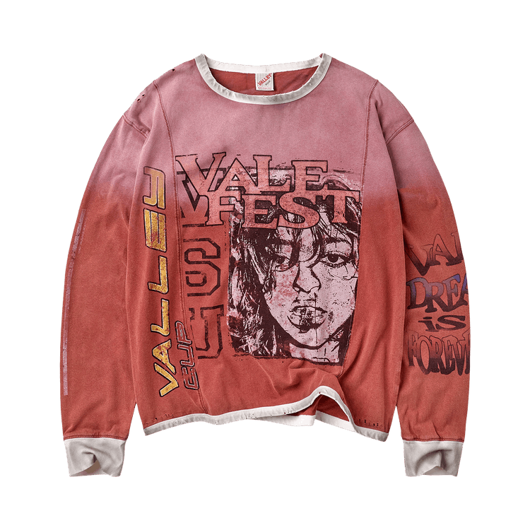 Vale Forever Hot Mess Long-Sleeve "Red"