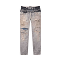 PURPLE BRAND Skinny Trompe L'oEil Boxer 'Multi-Color'