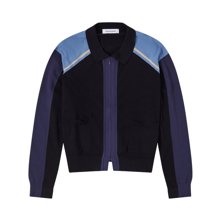 Kiko Kostadinov Munno Knit Cardigan "Phantom Black"