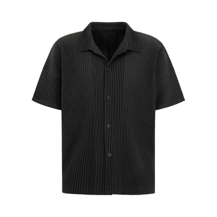 Homme Plissé Issey Miyake Monthly Colors August Shirt "Inky Grey"