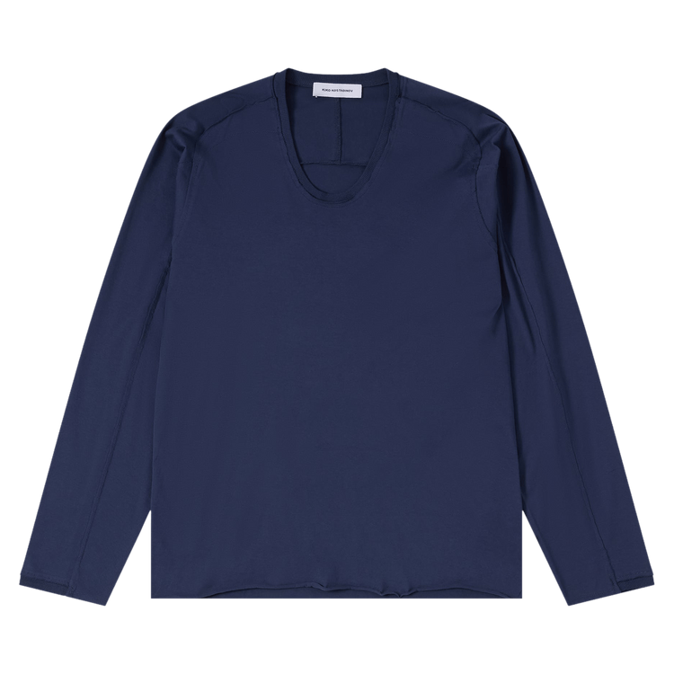 Kiko Kostadinov Astro Long-Sleeve Top "Ink Blue"