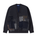 Junya Watanabe Mixed Patchwork Cardigan "Brown/Navy"