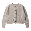 Margaret Howell Small Crew Neck Cardigan "Natural"