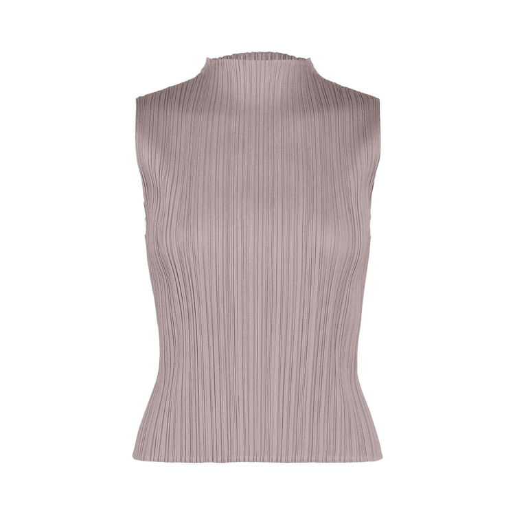 Pleats Please Issey Miyake Monthly Colors August Shirt "Greyish Purple"