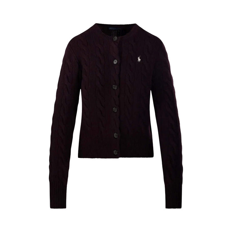 Polo Ralph Lauren Sweater Cardigan "Damson Melange"