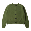 Margaret Howell Small Crew Neck Cardigan "Wheatgrass"