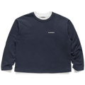 Acne Studios Logo Sweatshirt "Navy/White"