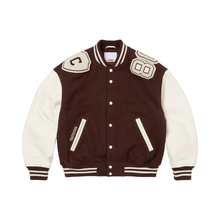 Supreme Captains Varsity Jacket "Brown"