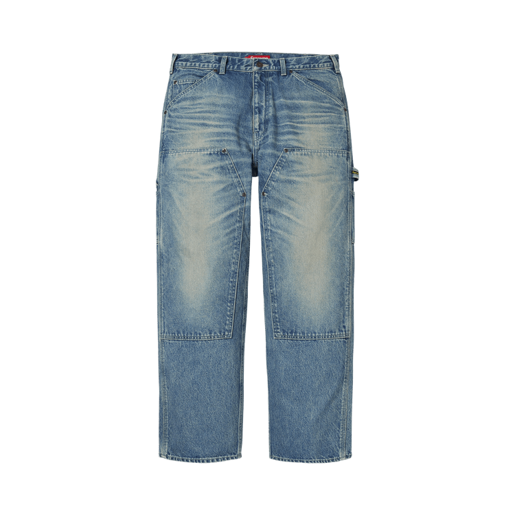 Supreme Worn Double Knee Painter Pant "Denim"