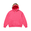 Supreme Patches Zip Up Hooded Sweatshirt "Magenta"