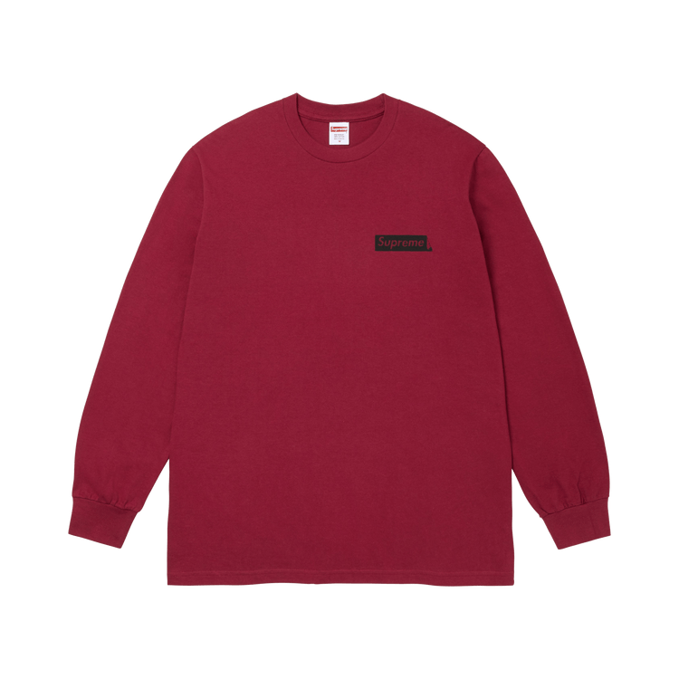 Supreme You Still Suck Long-Sleeve Tee "Cardinal"