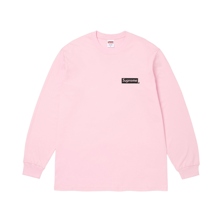 Supreme You Still Suck Long-Sleeve Tee "Light Pink"